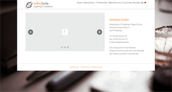 Desktop Screenshot of infinisafe.de